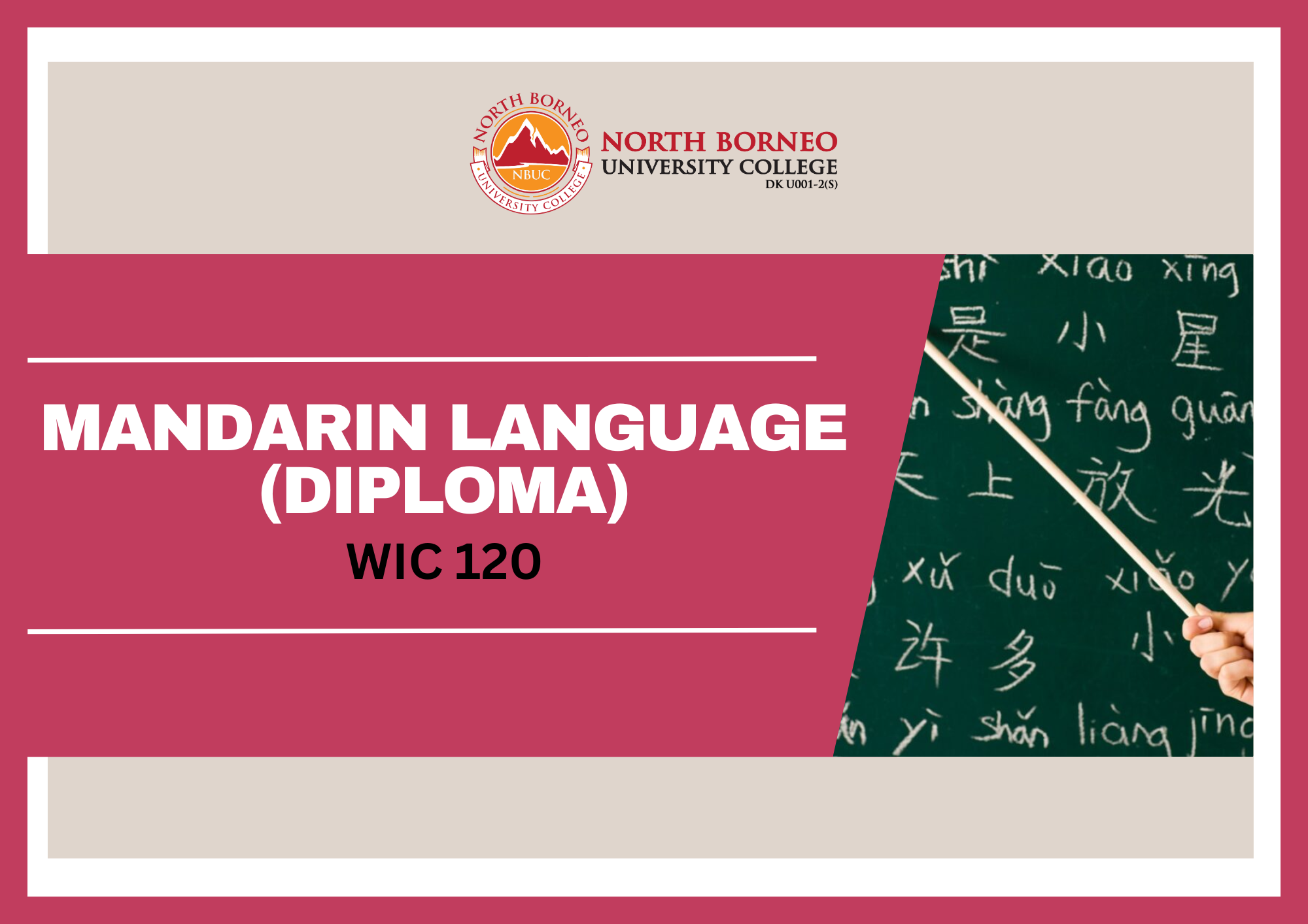 Mandarin Language (Diploma)