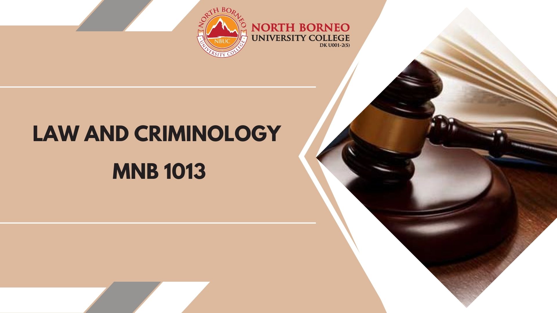 Law and Criminology