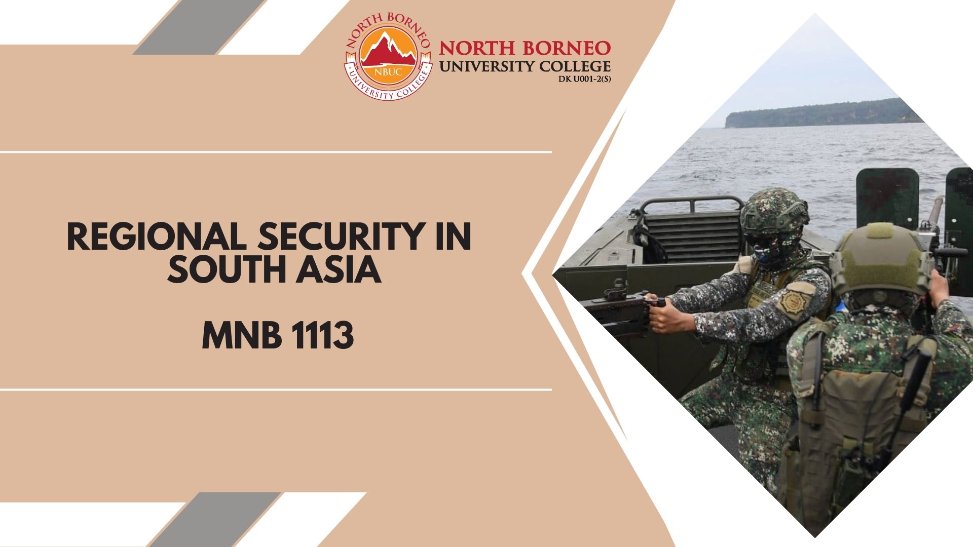 Regional Security in South Asia