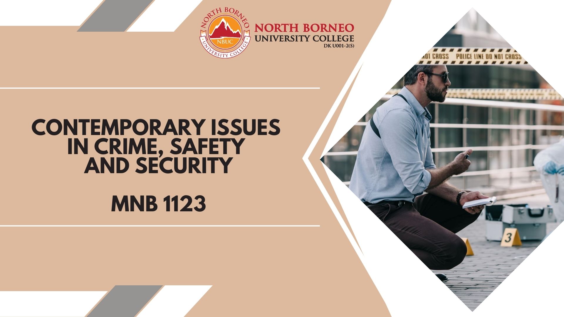 Contemporary Issues in Crime, Safety and  Security