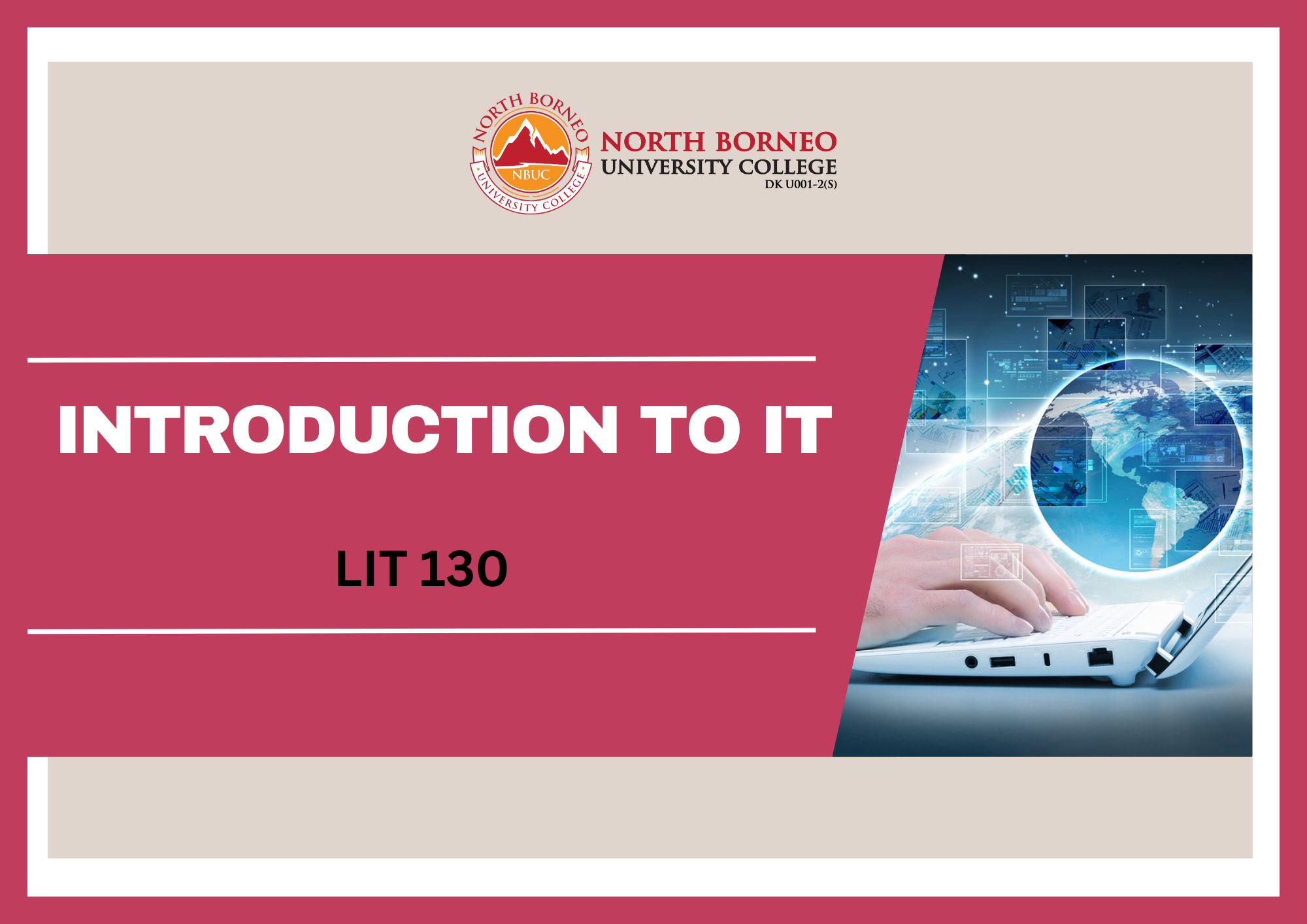 Introduction to Information Technology																						