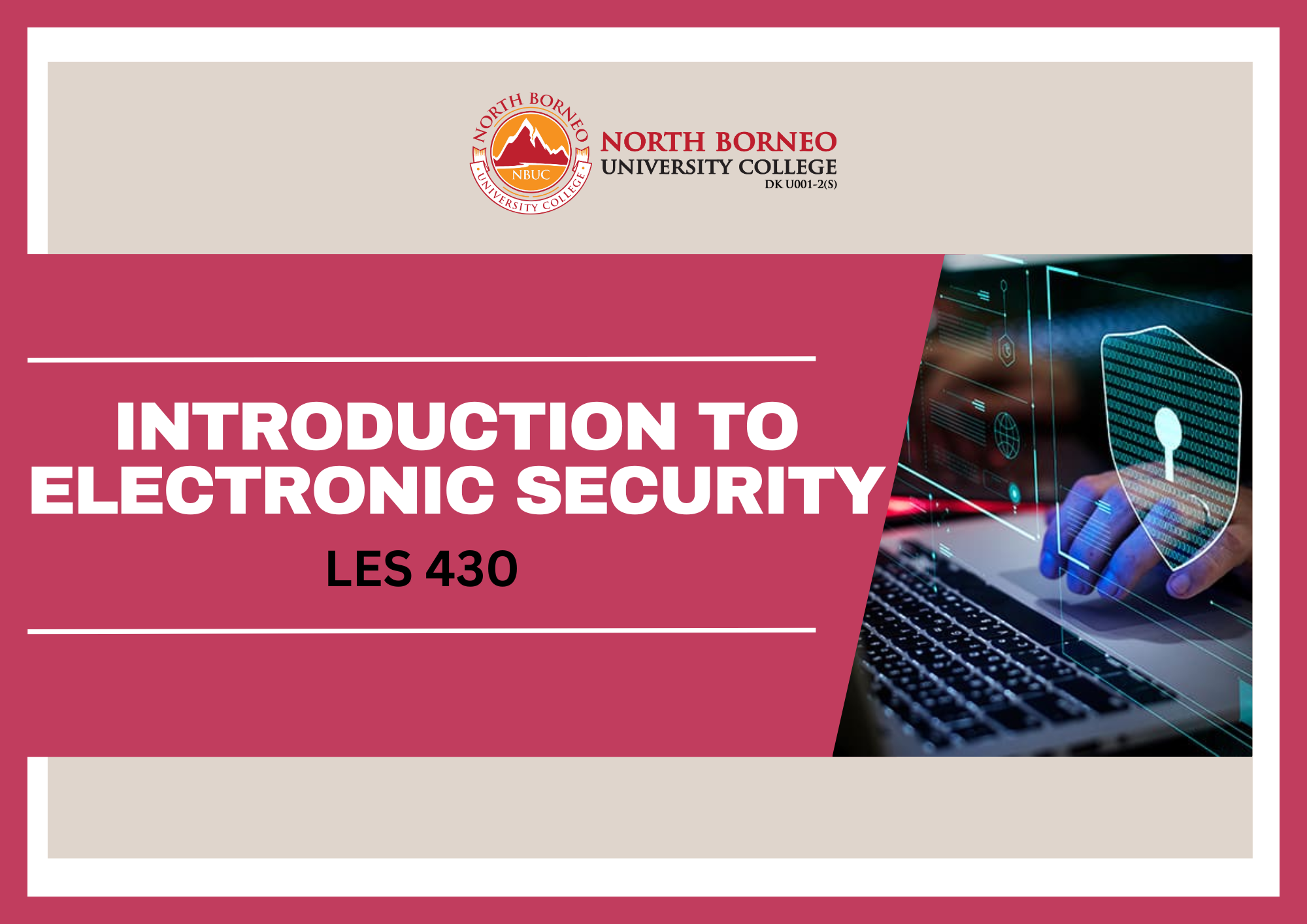 Introduction to Electronic Security 																						